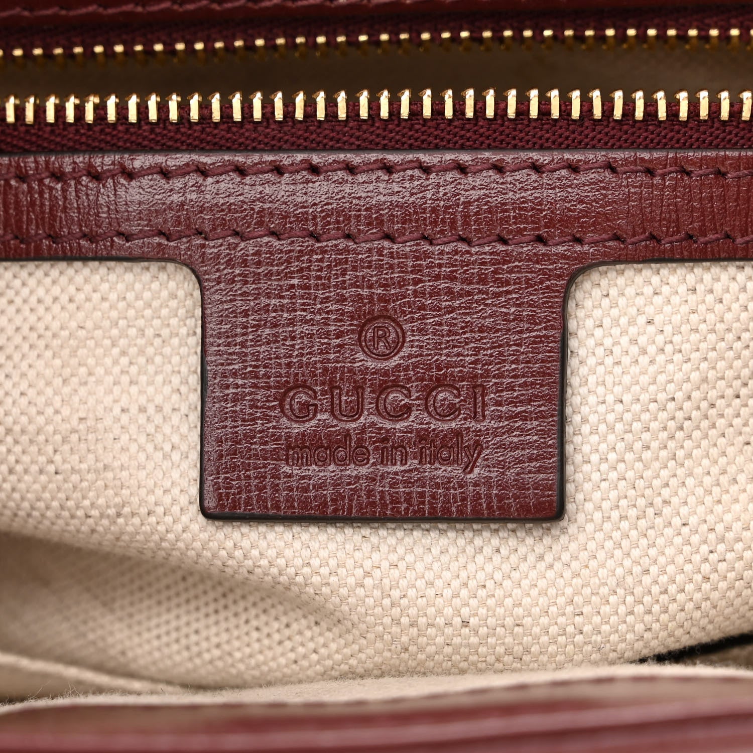 Gucci Monogram Azalea Calfskin Web Small Jackie 1961 Hobo Sahara Rubino Chardonnay 6 of 13