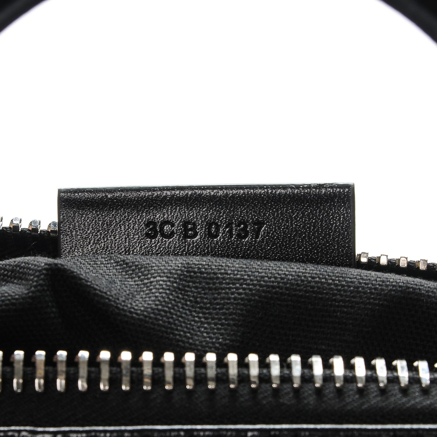 Shiny Lord Calfskin Small Antigona Black