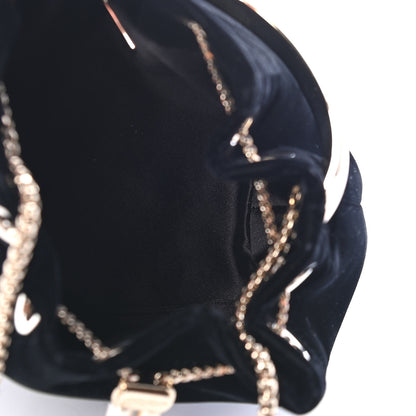Jimmy Choo Velvet Bon Bon Bag Black 4 of 4