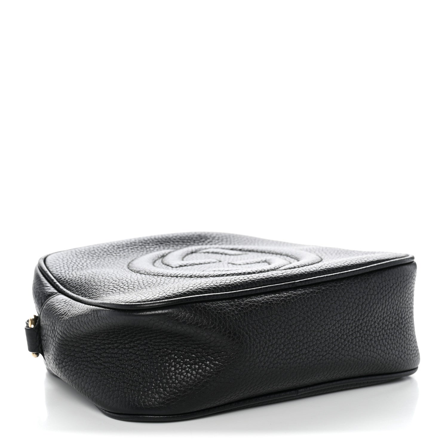 Gucci Pebbled Calfskin Small Soho Disco Bag Black 3 of 13