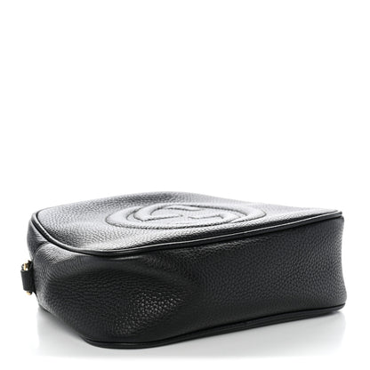 Gucci Pebbled Calfskin Small Soho Disco Bag Black 3 of 13