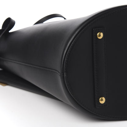 Burberry Supple Calfskin Large Bucket Black 8 of 10