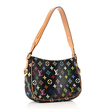Louis Vuitton Monogram Multicolor Lodge PM Black 3 of 10