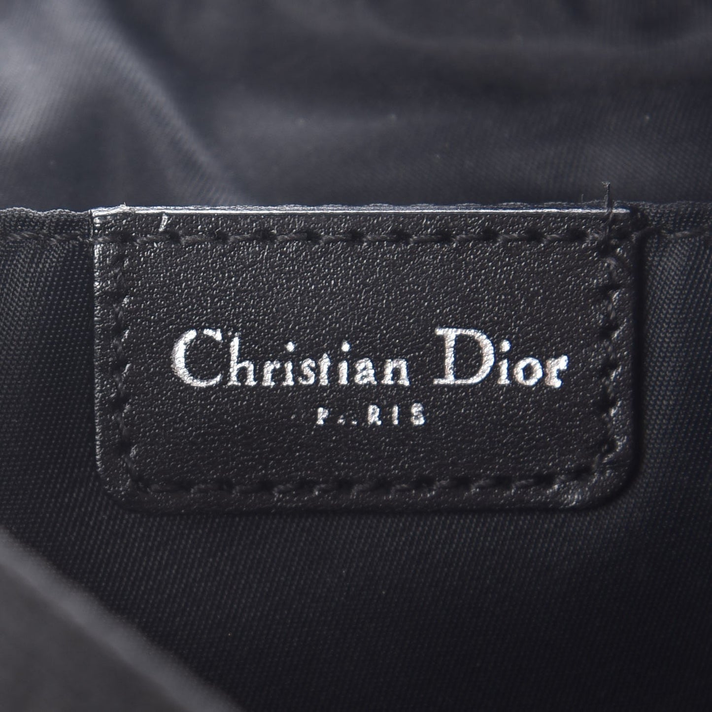 Monogram Shoulder Bag Pochette Black