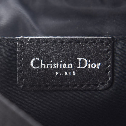 Christian Dior Monogram Shoulder Bag Pochette Black 6 of 12