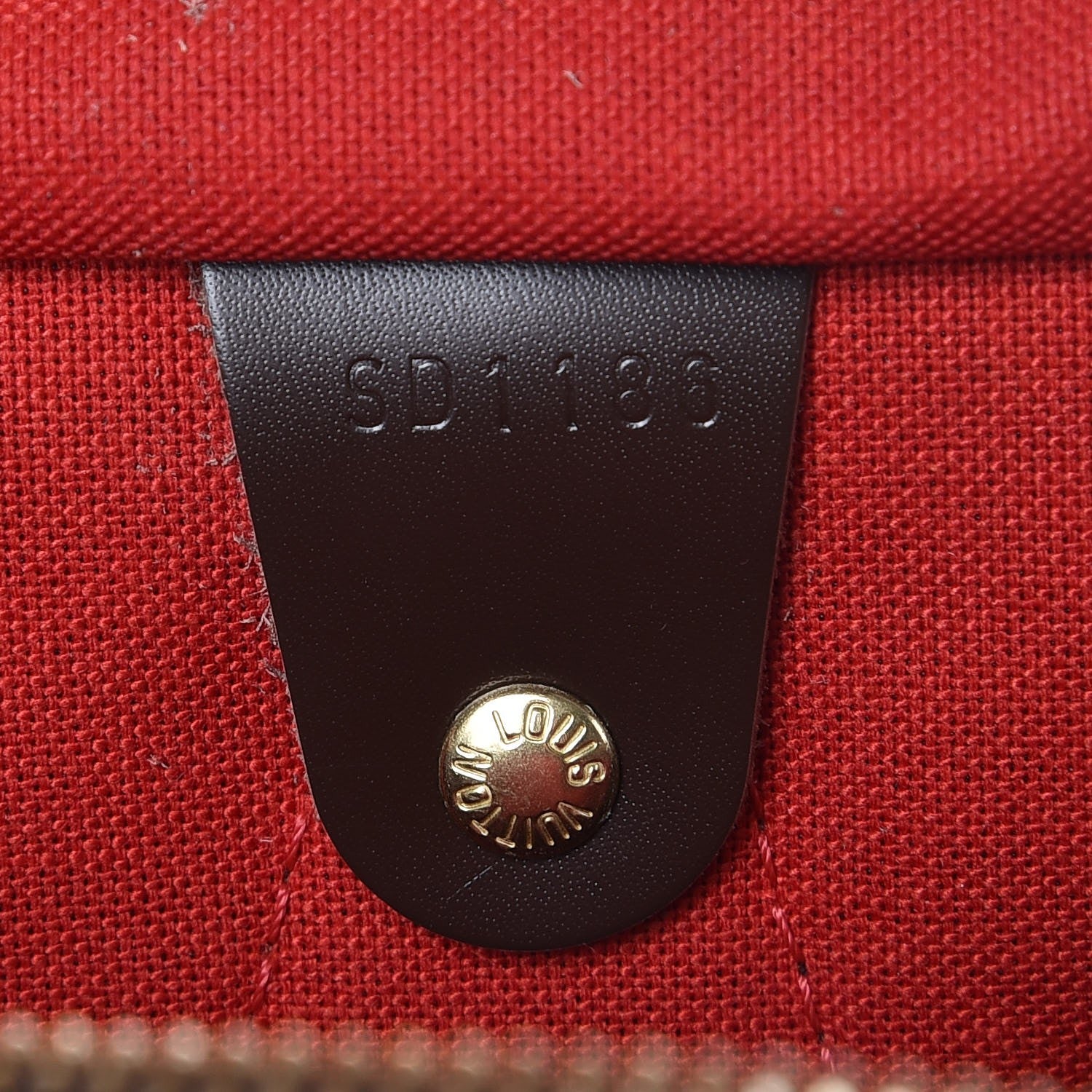 Louis Vuitton Damier Ebene Speedy 35 8 of 8