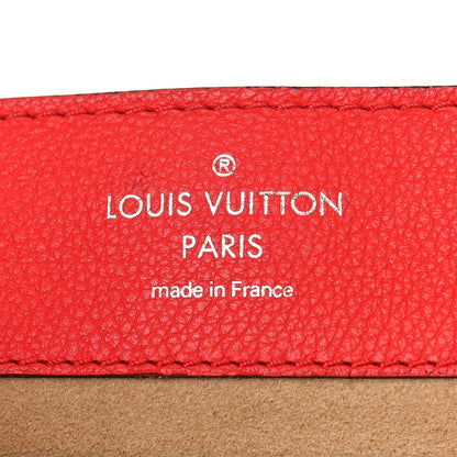 Louis Vuitton Soft Calfskin Lockme Ever BB Kabuki Red Quartz Black 6 of 10