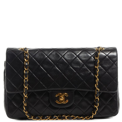 Chanel Lambskin Medium Double Flap Black 1 of 8