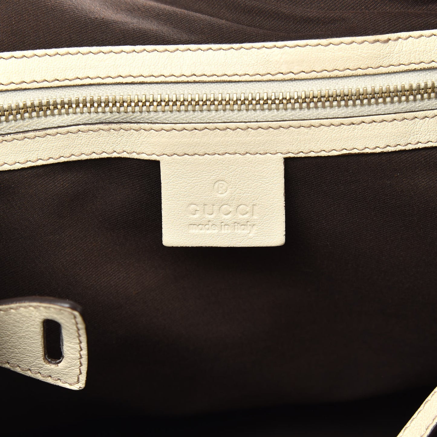 Monogram Small Pelham Shoulder Bag Off White