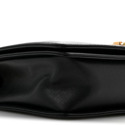 Chanel Caviar Quilted New Medium Boy Flap Black 9 of 13
