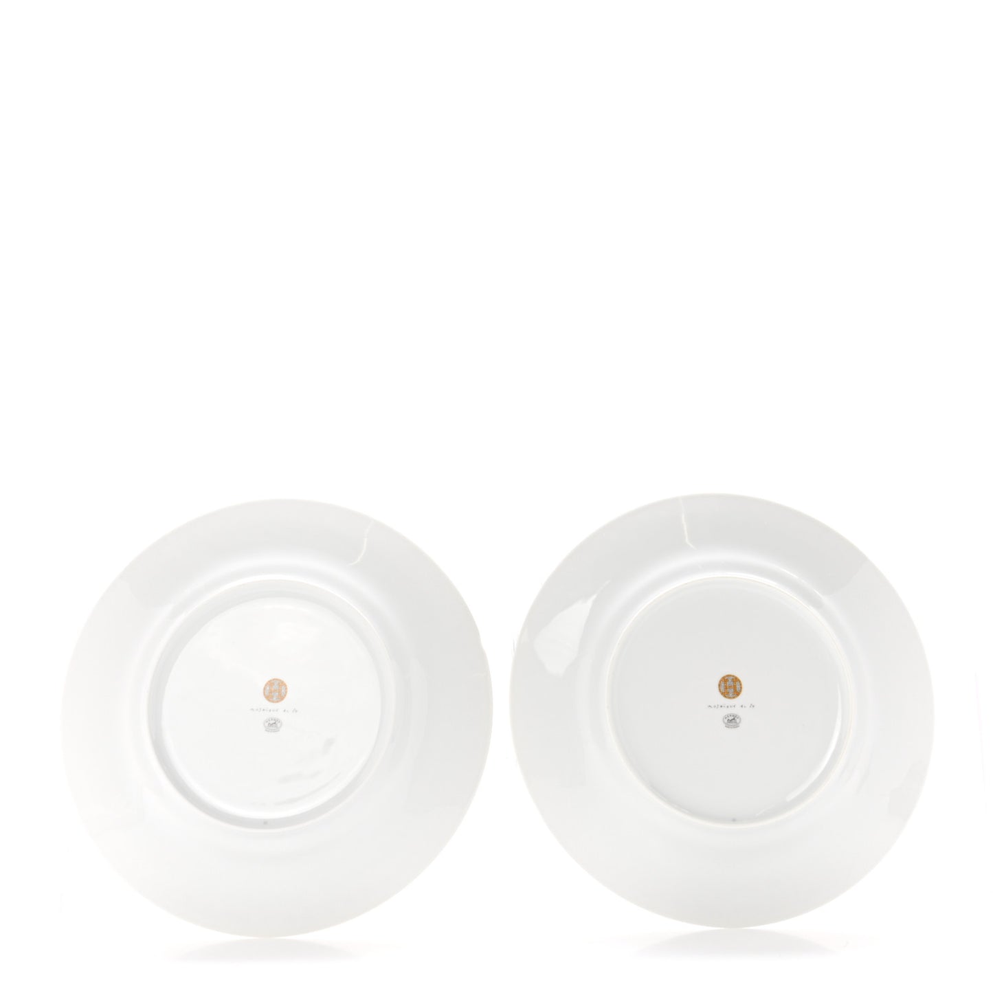 Porcelain Mosaique Au 24 Gold Dinner Plate Set of 2