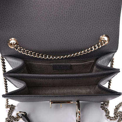 Gucci Dollar Calfskin Small Interlocking G Shoulder Bag Loess 5 of 12