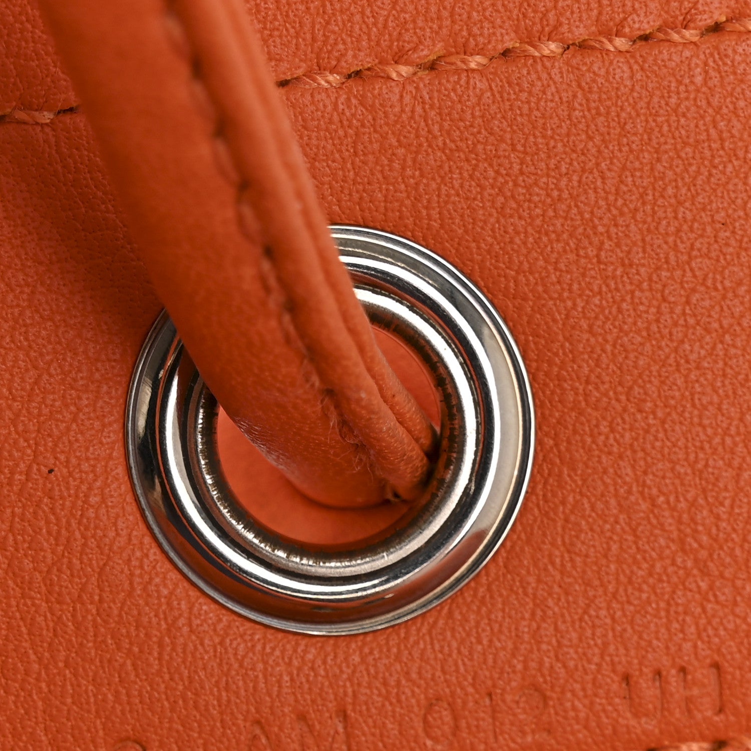Hermes Milo Lambskin Swift Mini Aline Orange 7 of 11