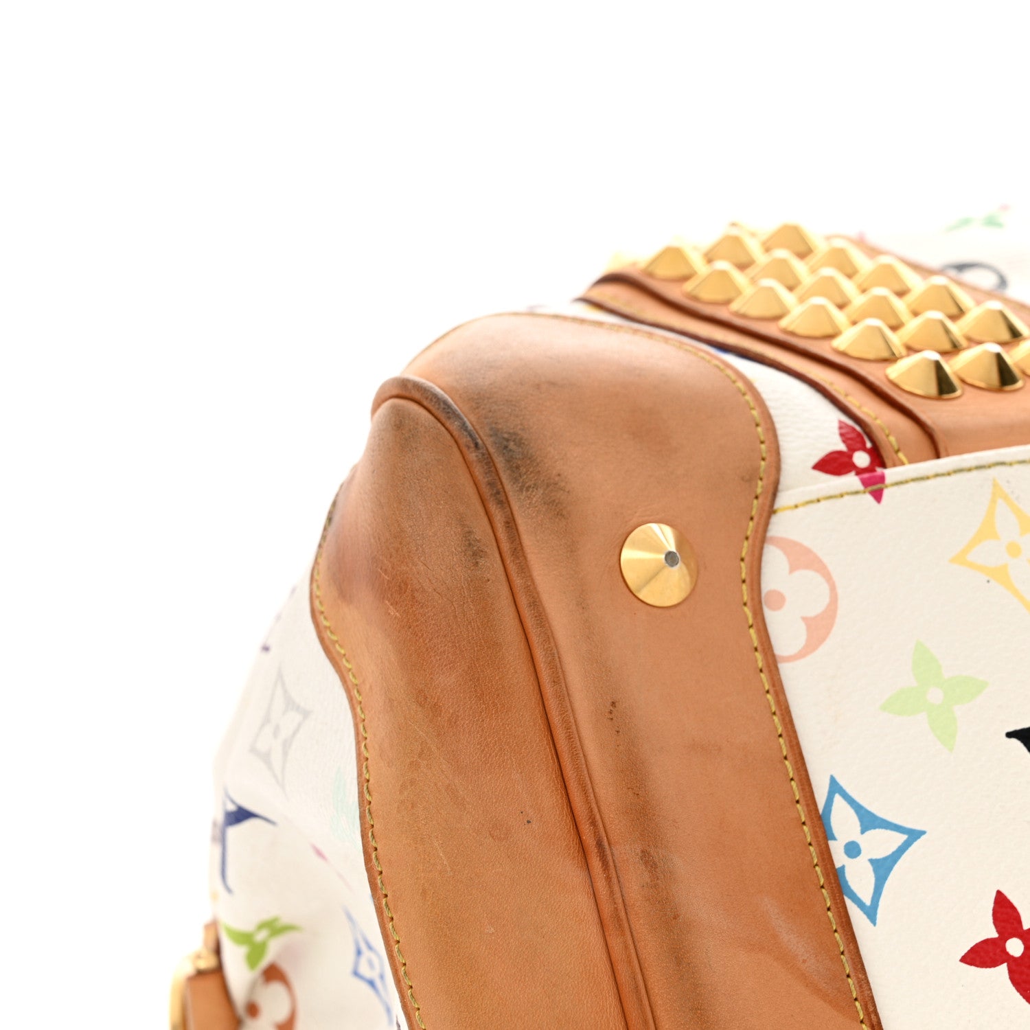 Louis Vuitton Monogram Multicolor Courtney MM White 18 of 19
