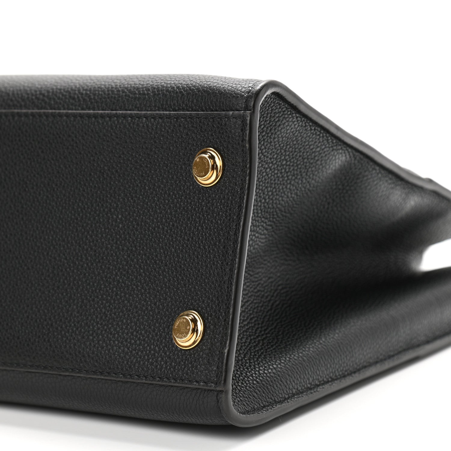 Louis Vuitton Taurillon City Steamer MM Black 9 of 10