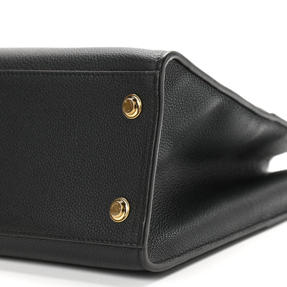 Louis Vuitton Taurillon City Steamer MM Black 9 of 10