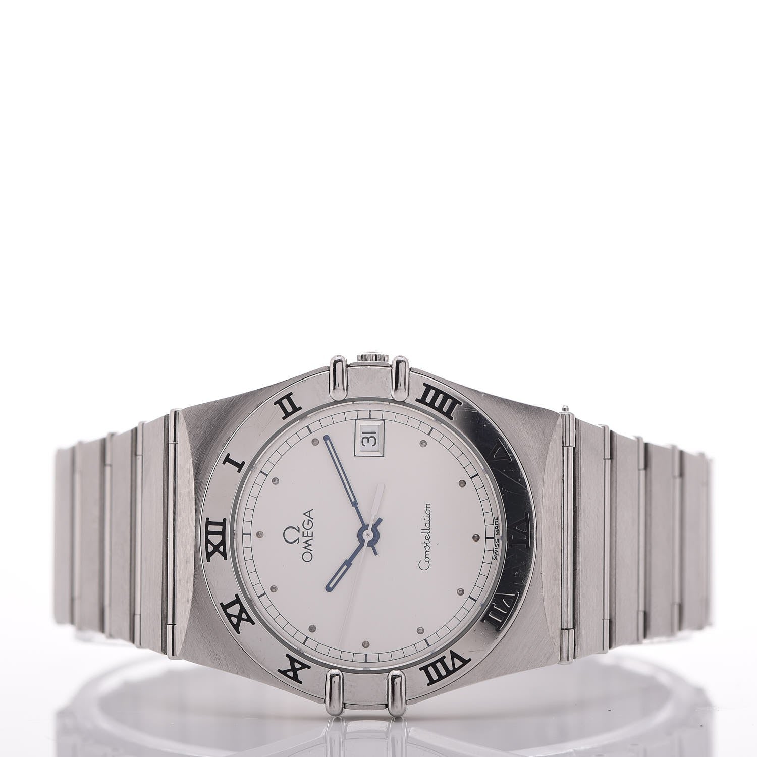 Omega Stainless Steel 33mm Constellation Quartz Watch White 396.1076 3 of 8