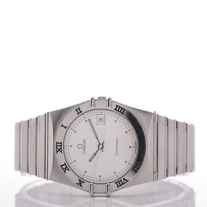 Omega Stainless Steel 33mm Constellation Quartz Watch White 396.1076 3 of 8