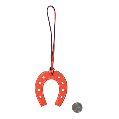 Hermes Swift Paddock Horseshoe Bag Charm Feu 2 of 4
