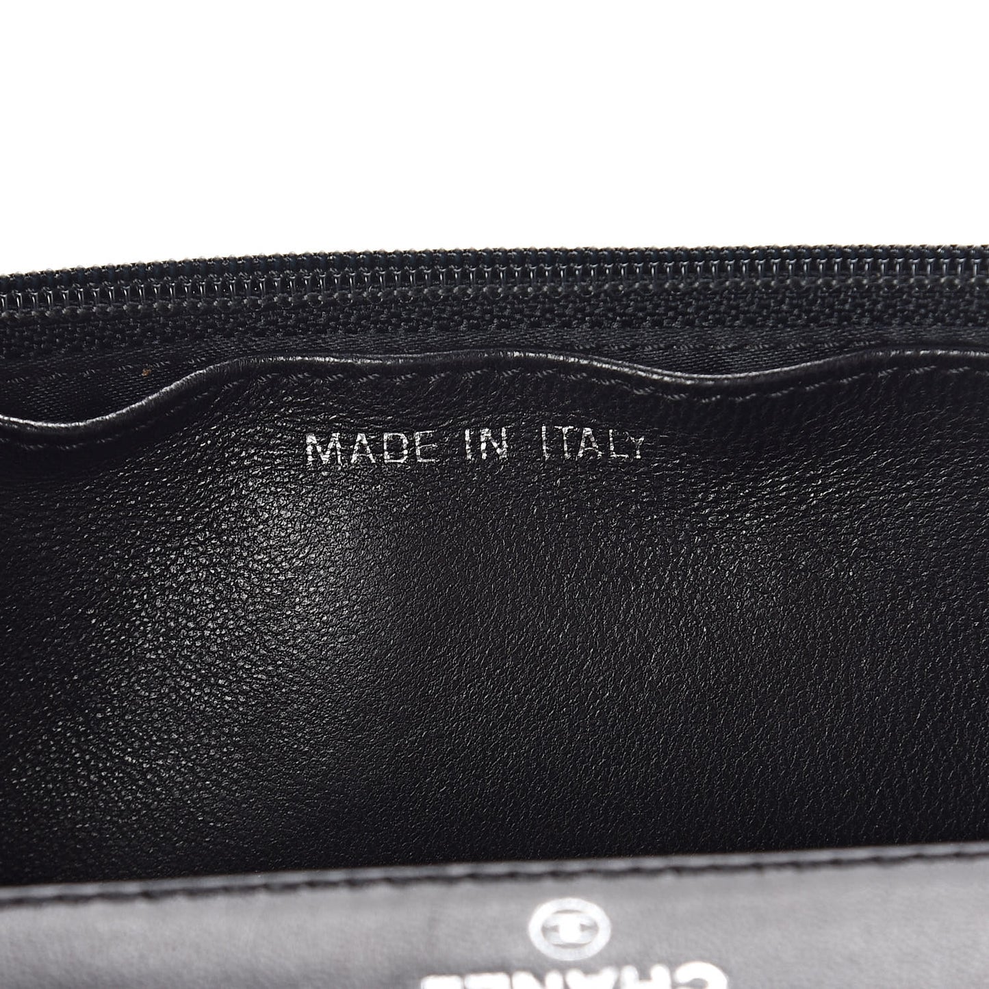 Nylon Travel Wallet On Chain WOC Black