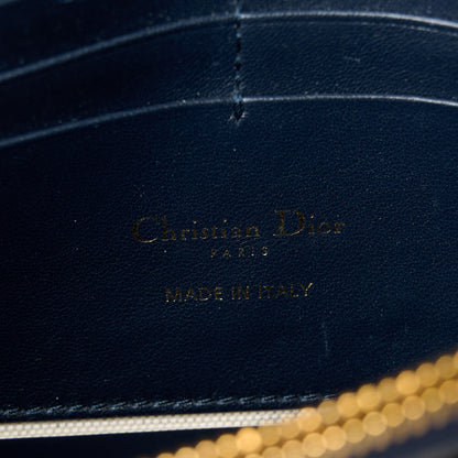 Christian Dior Oblique Bobby East West Pouch With Chain Blue 7 of 12