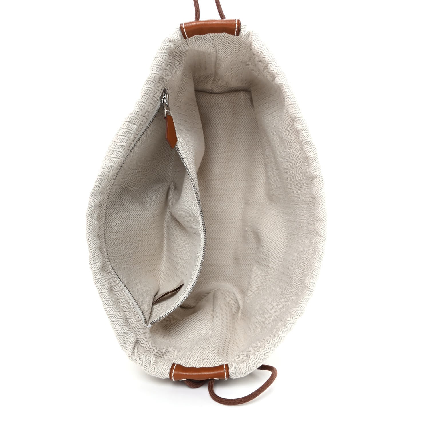 Hermes Canvas Barenia Fourbi 25 MM Pouch Naturel Fauve 5 of 9