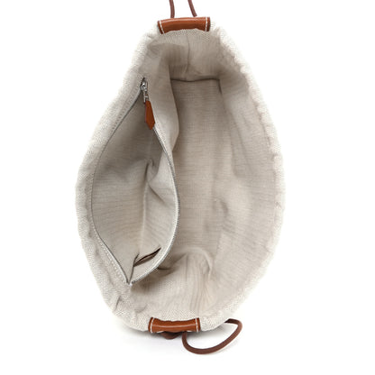 Hermes Canvas Barenia Fourbi 25 MM Pouch Naturel Fauve 5 of 9