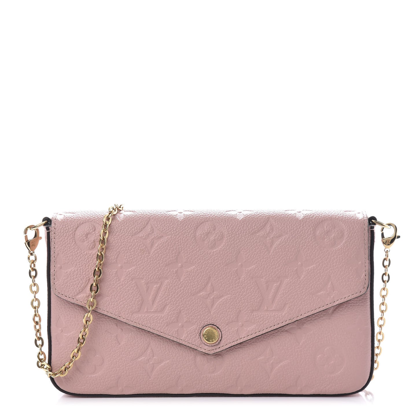 Empreinte Pochette Felicie Chain Wallet Rose Poudre