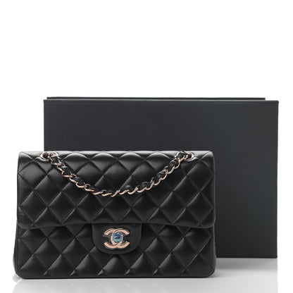 Chanel Lambskin Quilted Small Double Flap Black 13 of 13