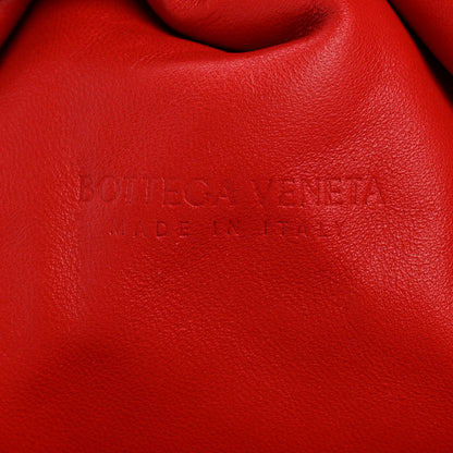 Bottega Veneta Nappa Maxi Intrecciato The Pouch Oversized Clutch Bright Red 6 of 9