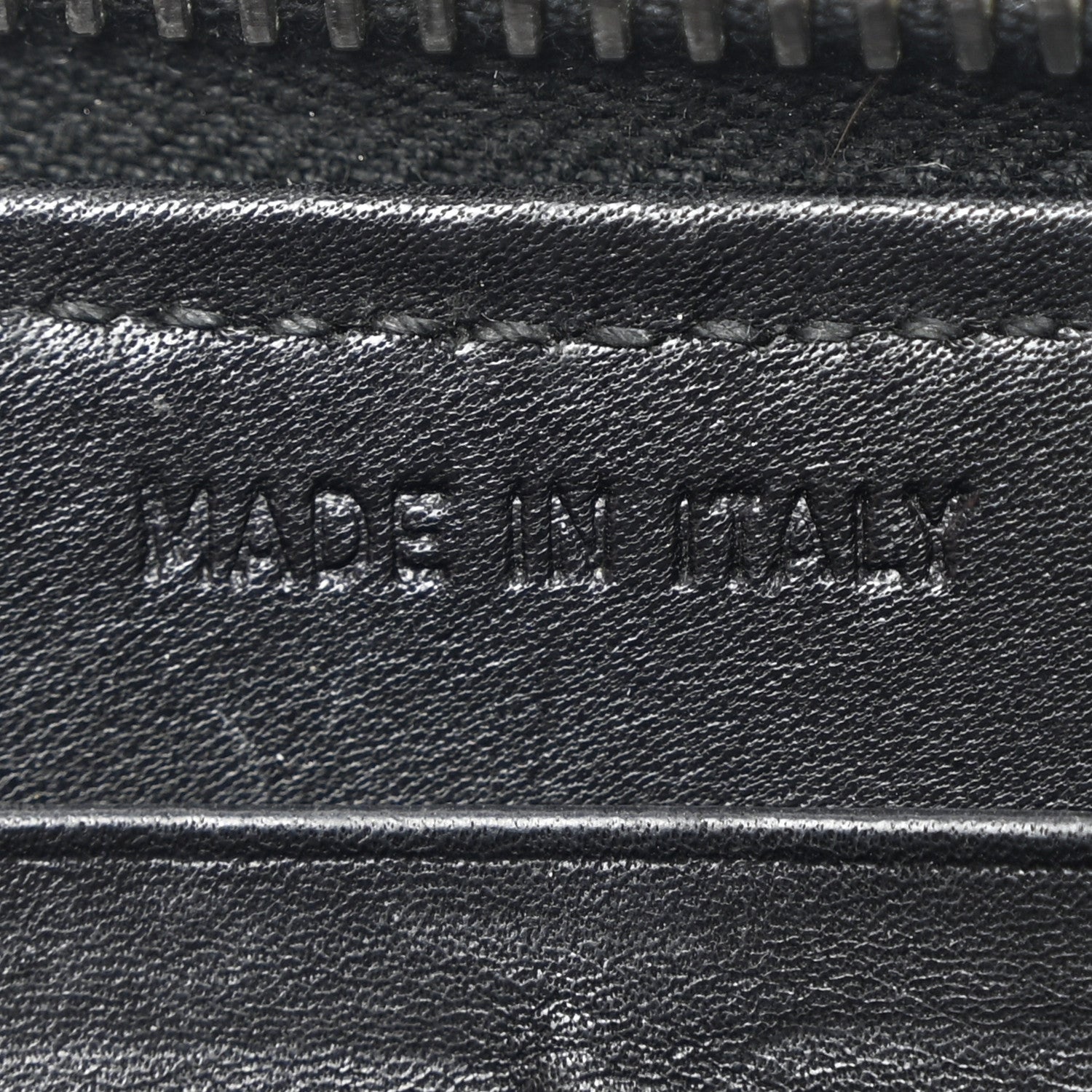 Prada Tessuto Nylon Beaded Bear Zip Around Wallet Black 7 of 9
