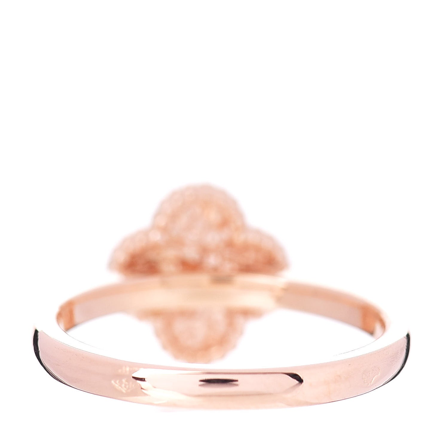 18K Rose Gold Sweet Alhambra Ring 49 4.75
