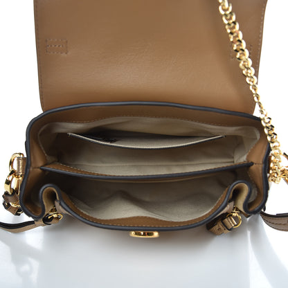 Chloe Metallic Calfskin Mini Faye Day Shoulder Bag Gold 5 of 9