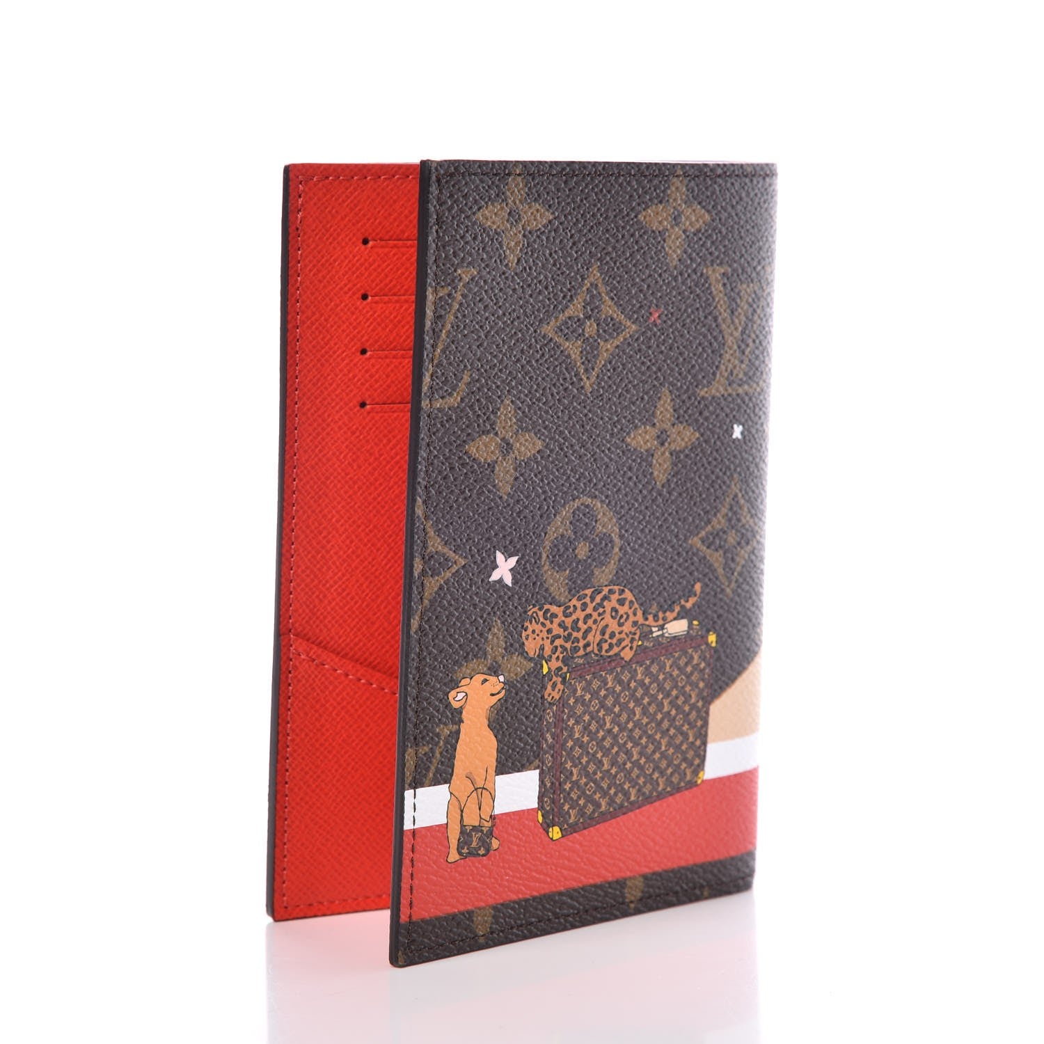 Louis Vuitton Monogram 2018 Christmas Animation Passport Cover 3 of 8