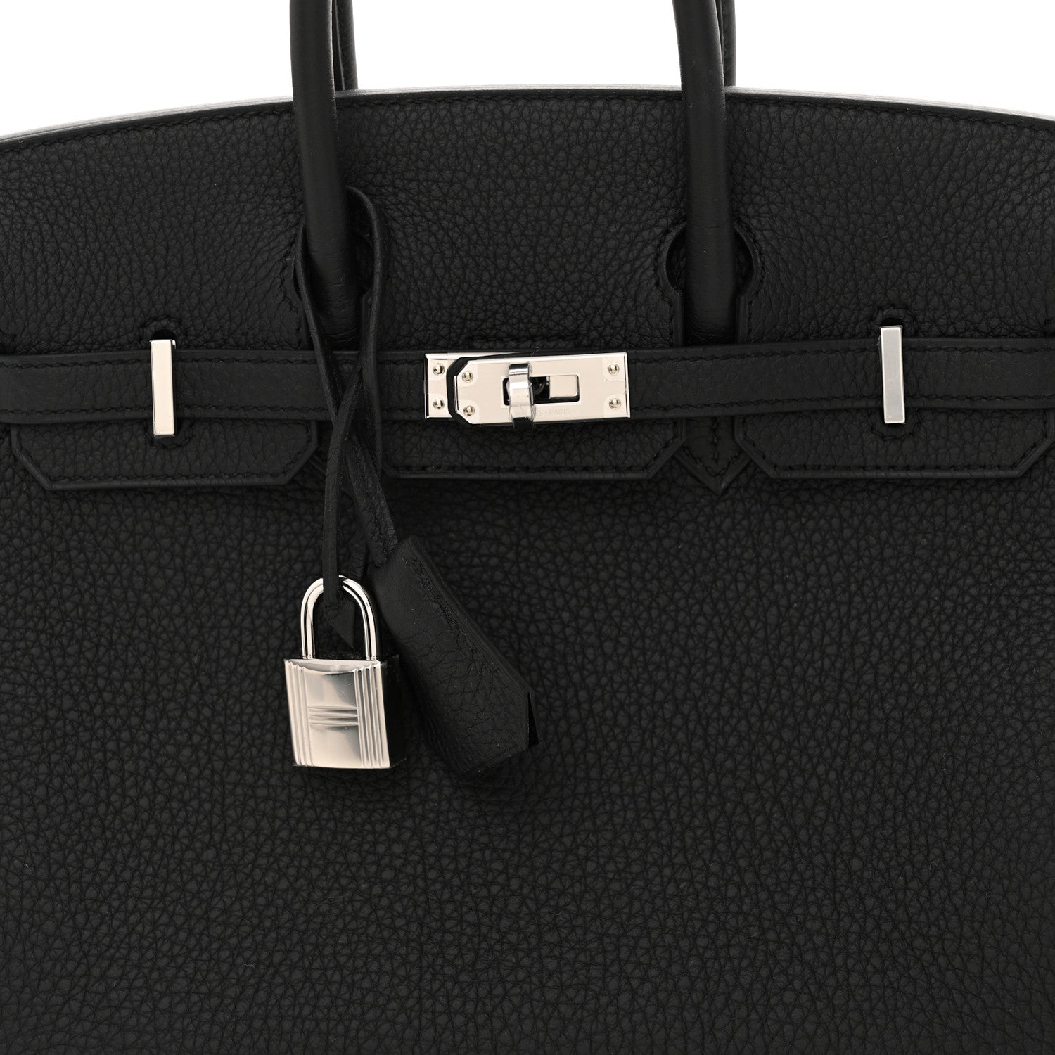 Hermes Togo Birkin 25 Black 7 of 12
