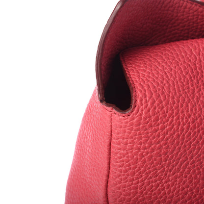 Burberry Grainy Calfskin Medium Baynard Tote Pink Azalea 10 of 10
