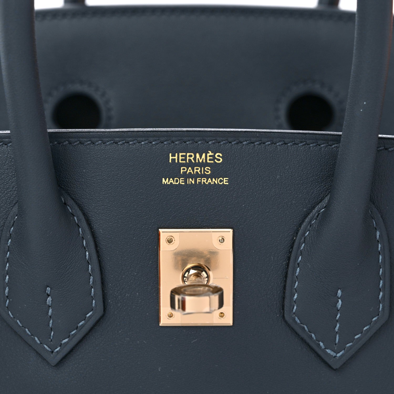 Hermes Swift Verso Birkin 25 Gris Misty Black 6 of 11