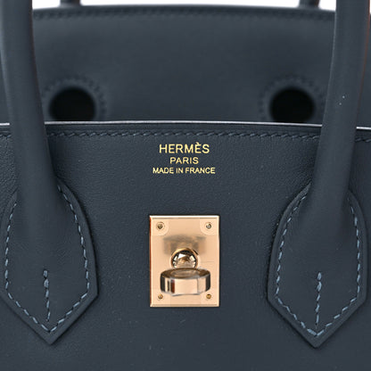 Hermes Swift Verso Birkin 25 Gris Misty Black 6 of 11
