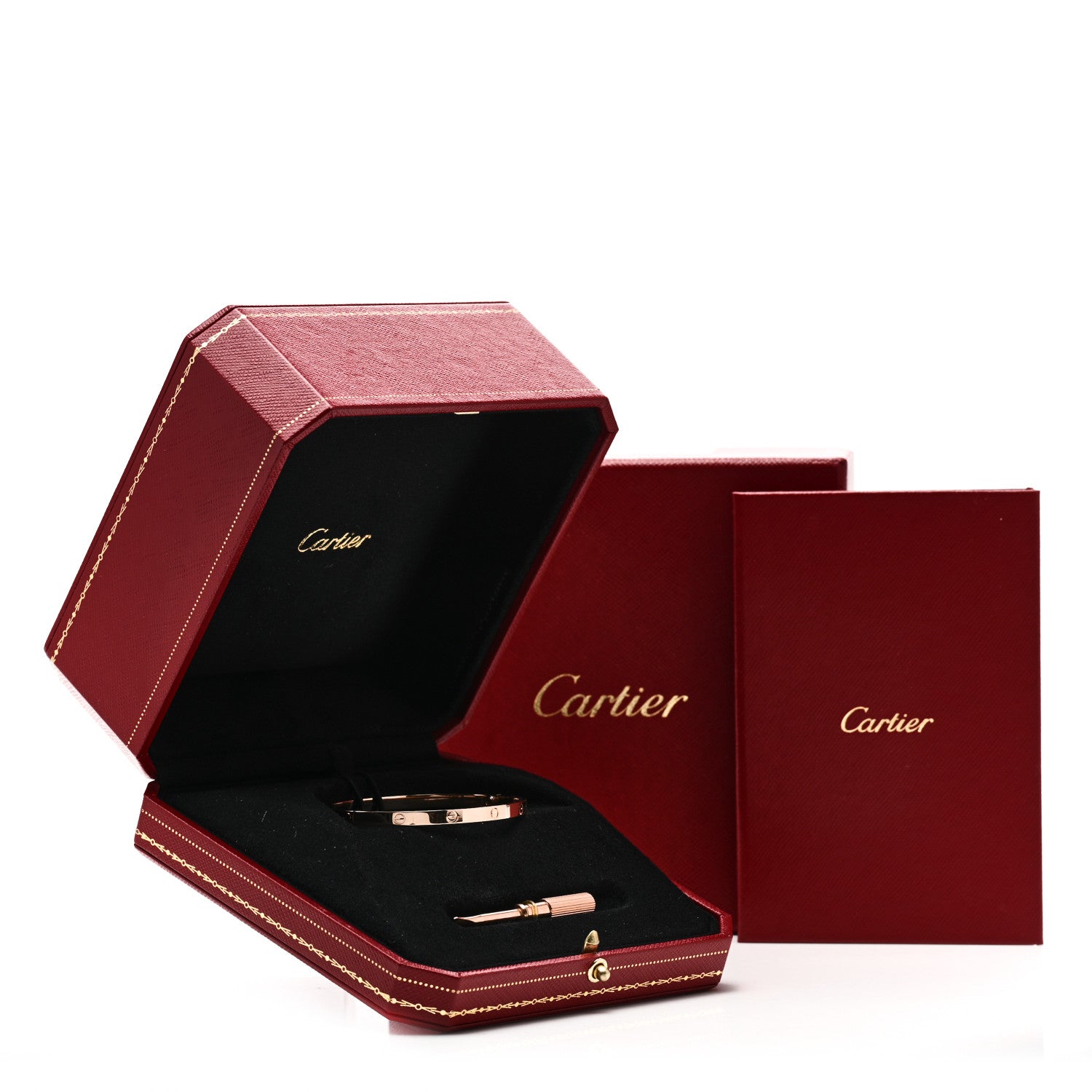 Cartier 18K Pink Gold Small LOVE Bracelet 16 5 of 5