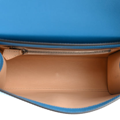 Moynat Carat Calfskin Rejane PM Sky Blue 5 of 17