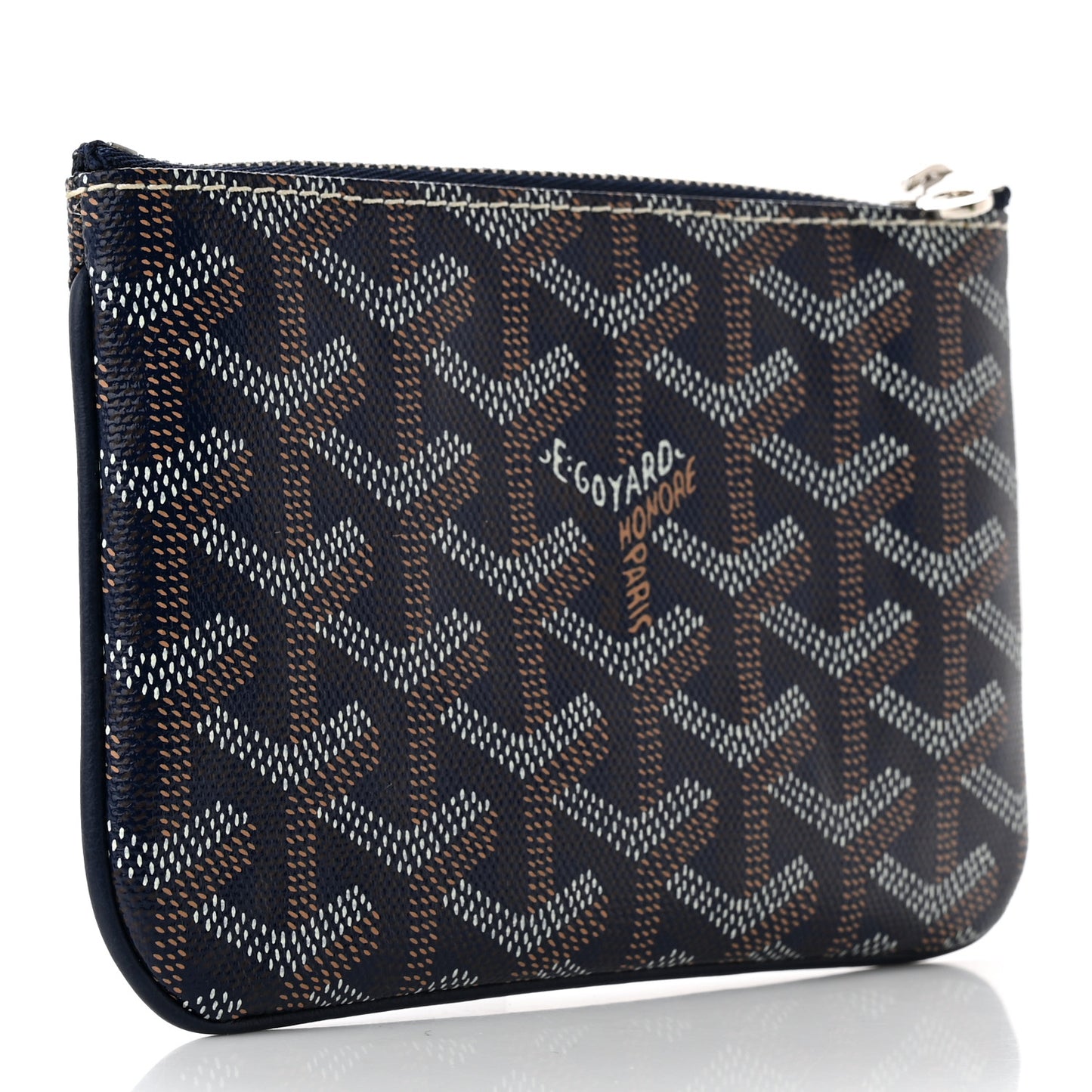 Goyardine Mini Senat Pochette Navy