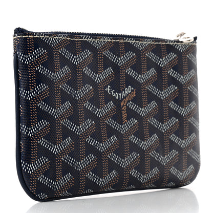 Goyard Goyardine Mini Senat Pochette Navy 3 of 9