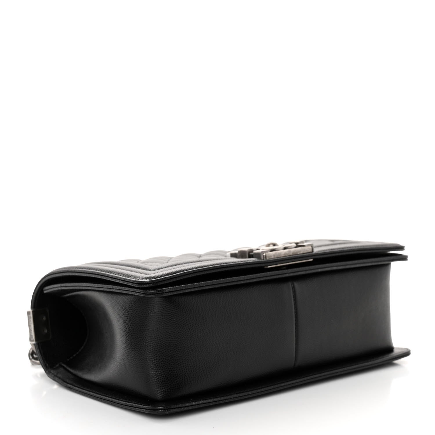 Chanel Caviar Quilted Medium Boy Flap Black 4 of 10