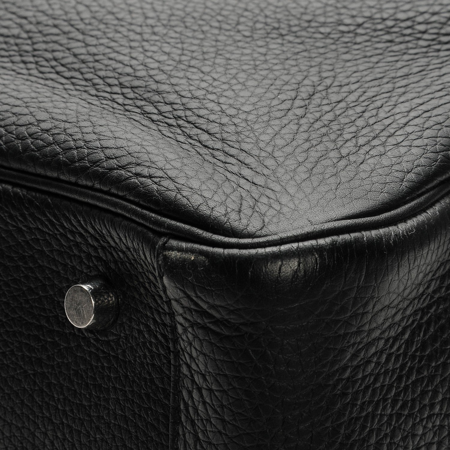 Hermes Taurillon Clemence Lindy 34 Black 9 of 11
