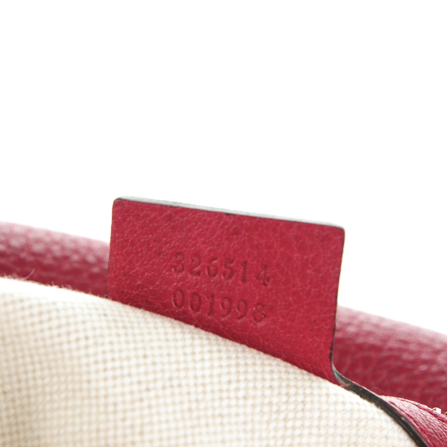 Gucci Pebbled Calfskin Small Miss GG Hobo Red 7 of 7