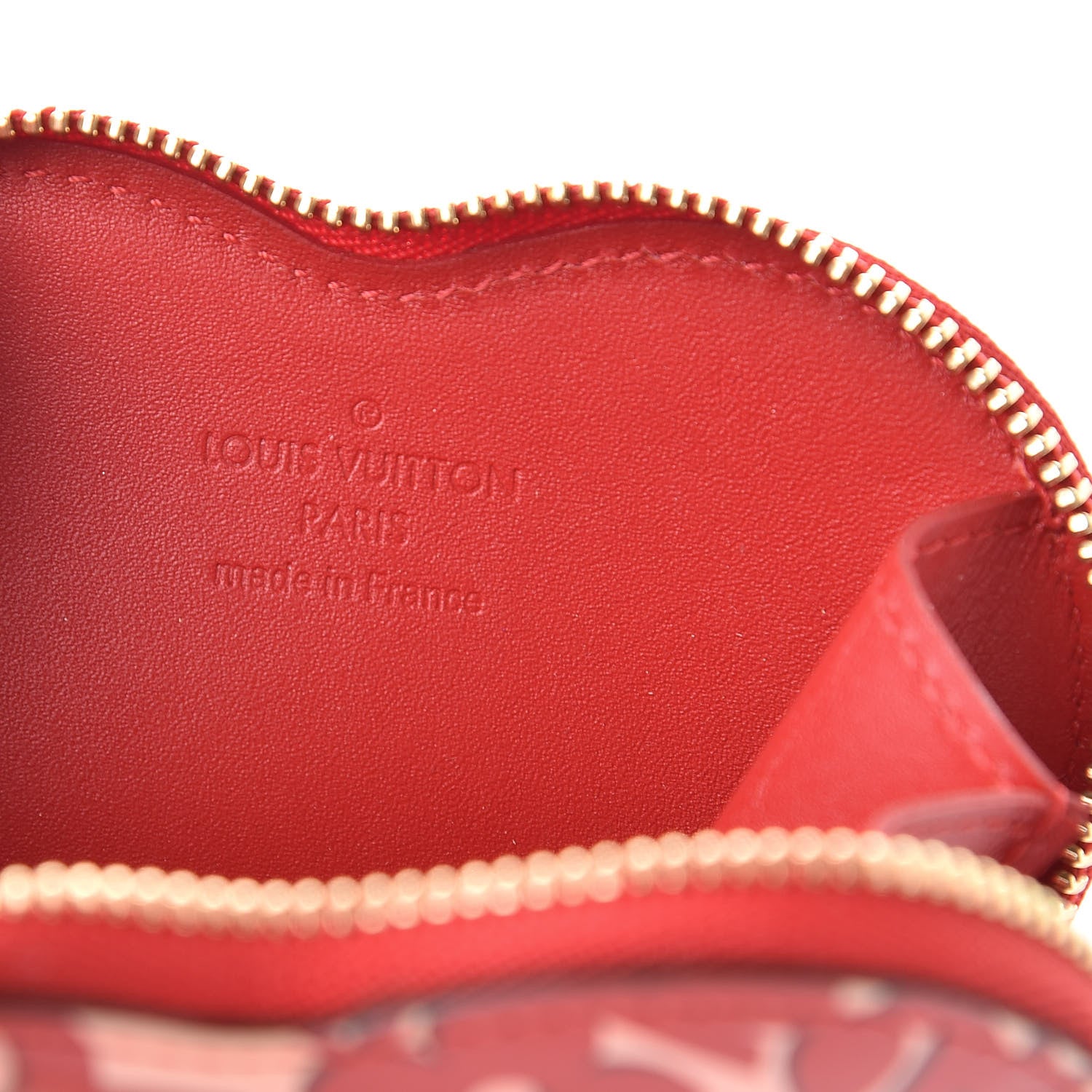 Louis Vuitton Patent Sweet Monogram Coeur Heart Coin Purse Pomme D'Amour 6 of 8