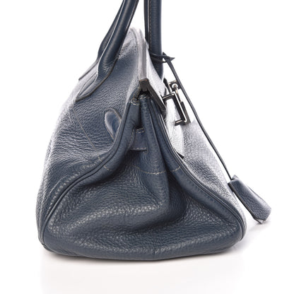 Hermes Taurillon Clemence JPG Birkin 42 Bleu Thalassa 12 of 13