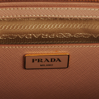 Prada Saffiano Large Galleria Double Zip Tote Cammeo 6 of 8
