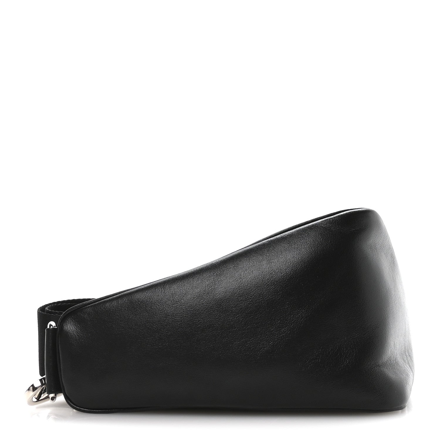 Prada Grace Lux Triangle Shoulder Bag Black 4 of 11