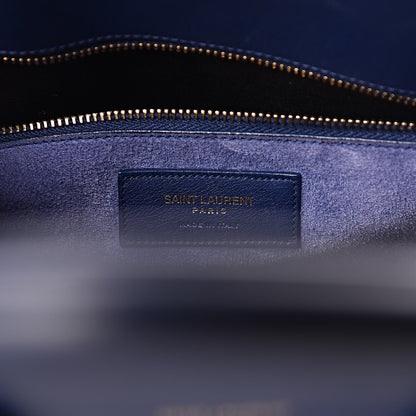 Saint Laurent Calfskin Small Sac De Jour New Marine 8 of 11